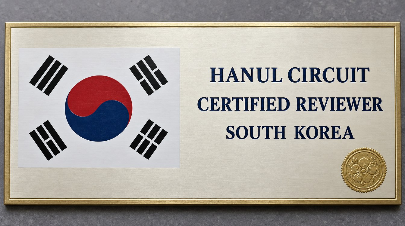 Hanul Circuit certified reviewer, South Korea